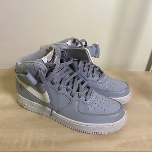 NIKE AIR FORCE 1 MID “ WOLF GREY WHITE “
